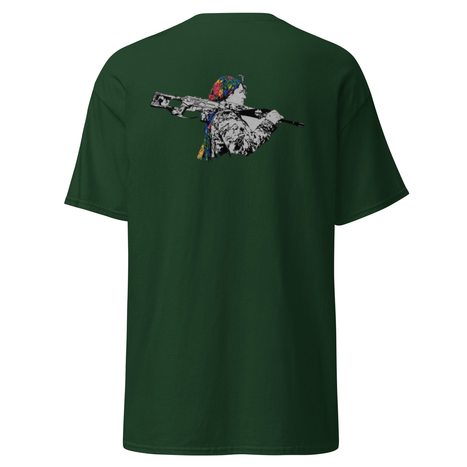 Kurdistan Gerilla T-Shirt | Kurdish Warrior Unisex Tee - Kurdish Identity T-Shirt | MarsoniPrint