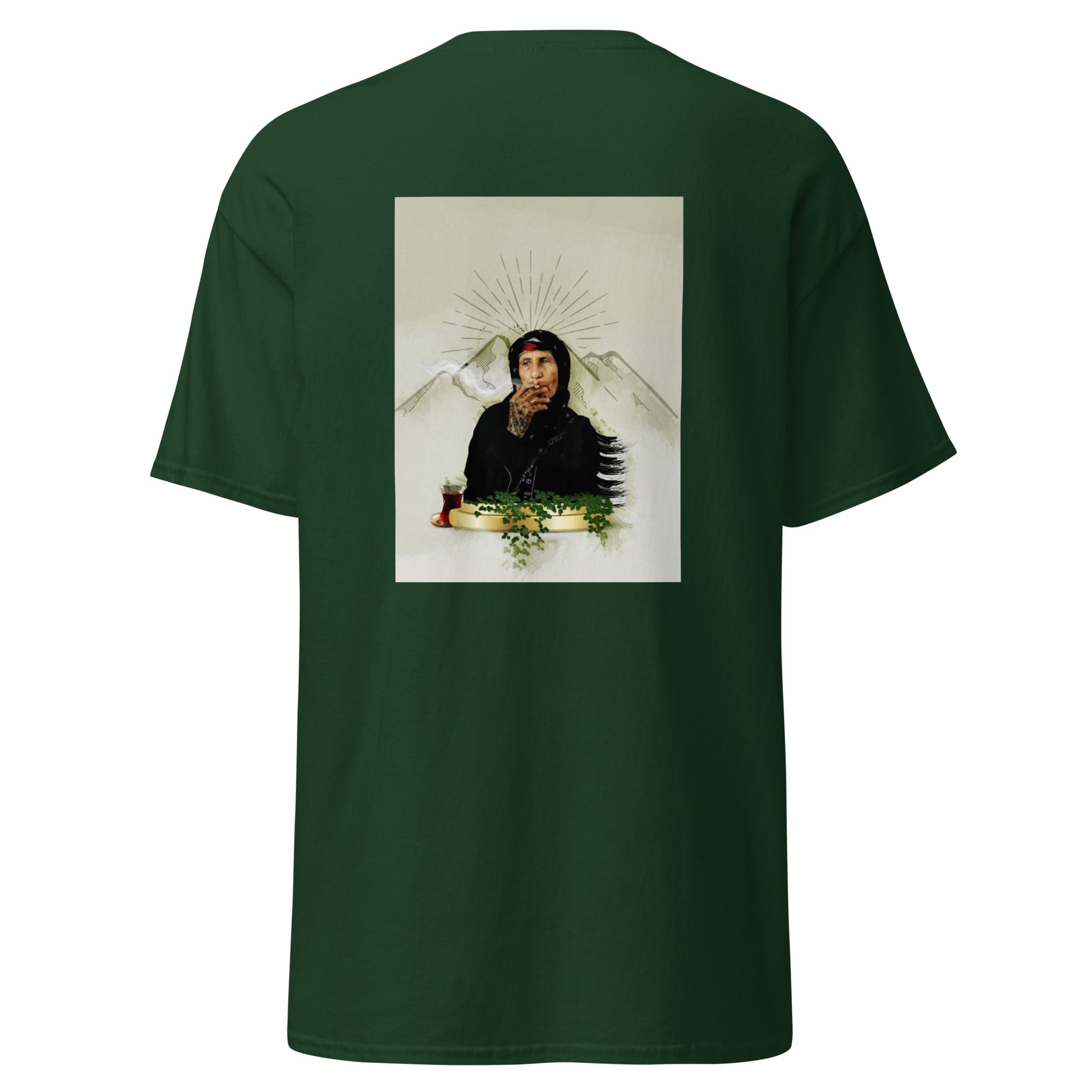 Old Kurdish Women T-Shirt | Kurdish Heritage Unisex Tee - Kurdish Identity T-Shirt | MarsoniPrint