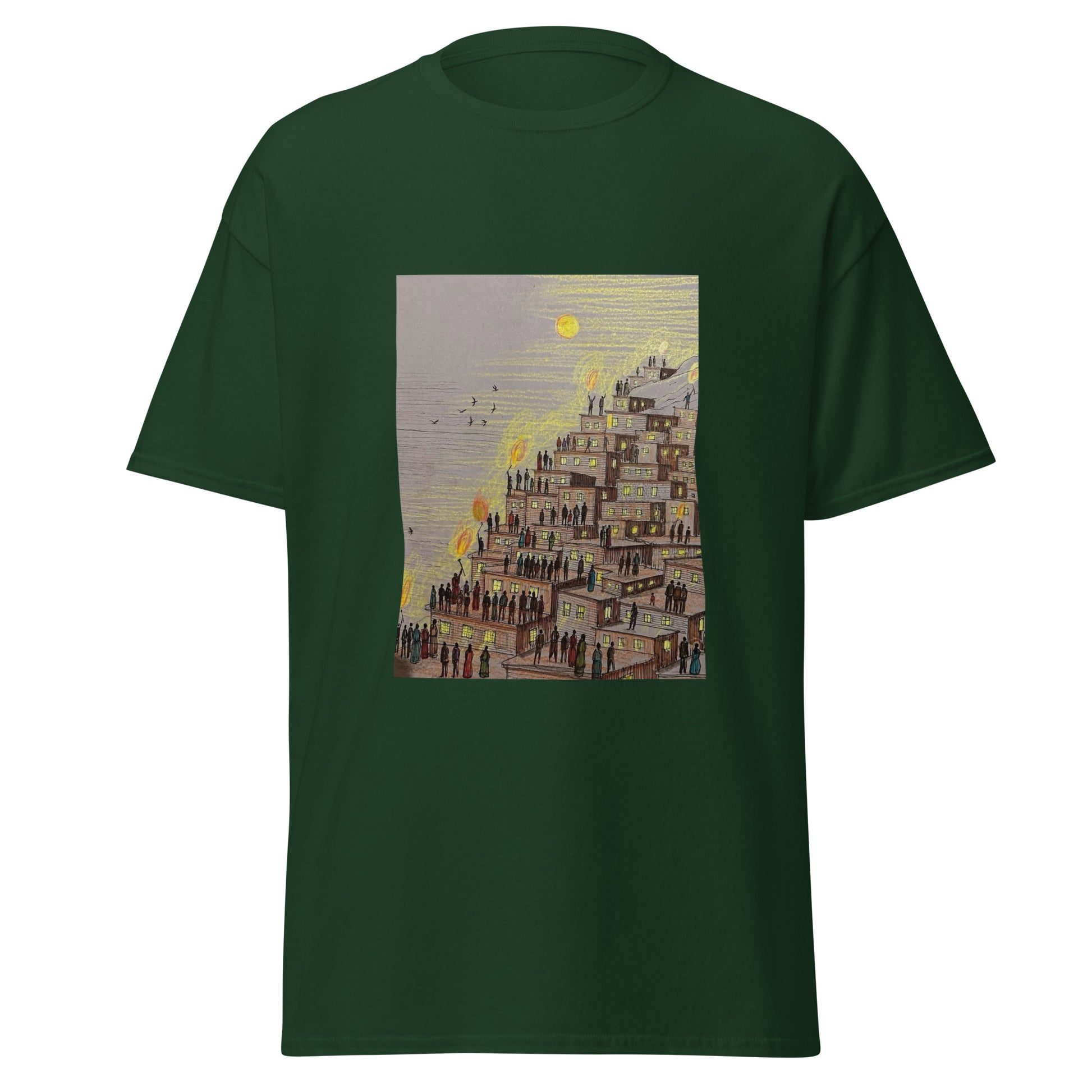 Kurdish Village T-Shirt | Kurdish Heritage Unisex Tee - Kurdish Identity T-Shirt | MarsoniPrint