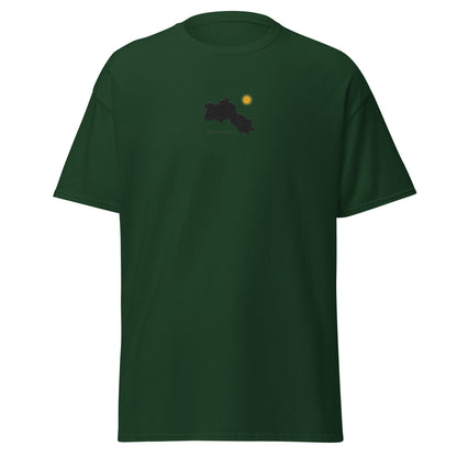 Kurdistan Map T-Shirt, Embroidered Classic Tee, MarsoniPrint - Kurdish Identity T-Shirt | MarsoniPrint