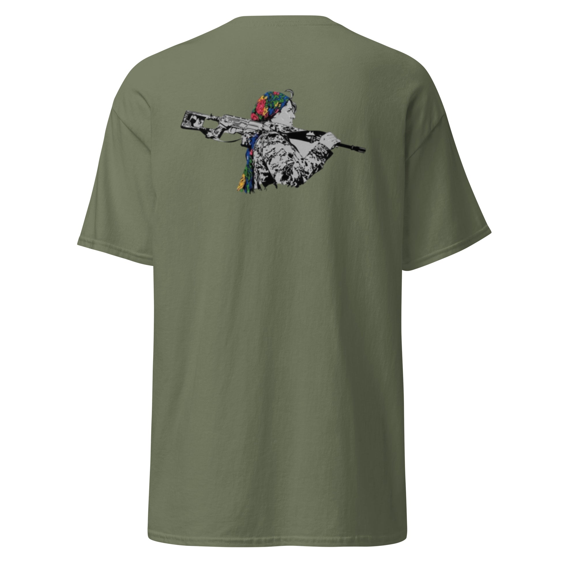 Kurdistan Gerilla T-Shirt | Kurdish Warrior Unisex Tee - Kurdish Identity T-Shirt | MarsoniPrint