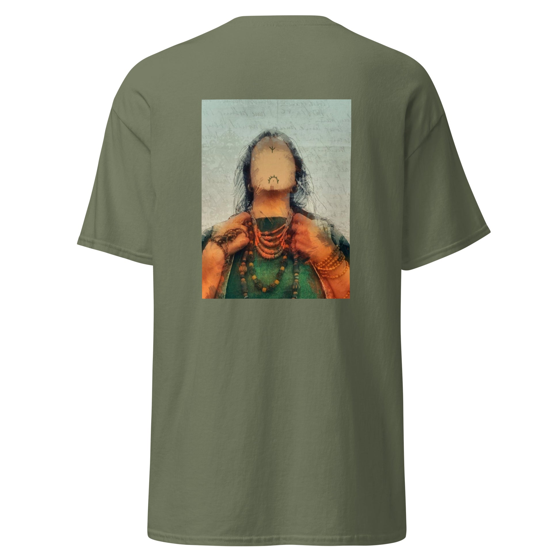 Kurdish Women T-Shirt | Back Side Printing | Kurdish Unisex Tee - Kurdish Identity T-Shirt | MarsoniPrint