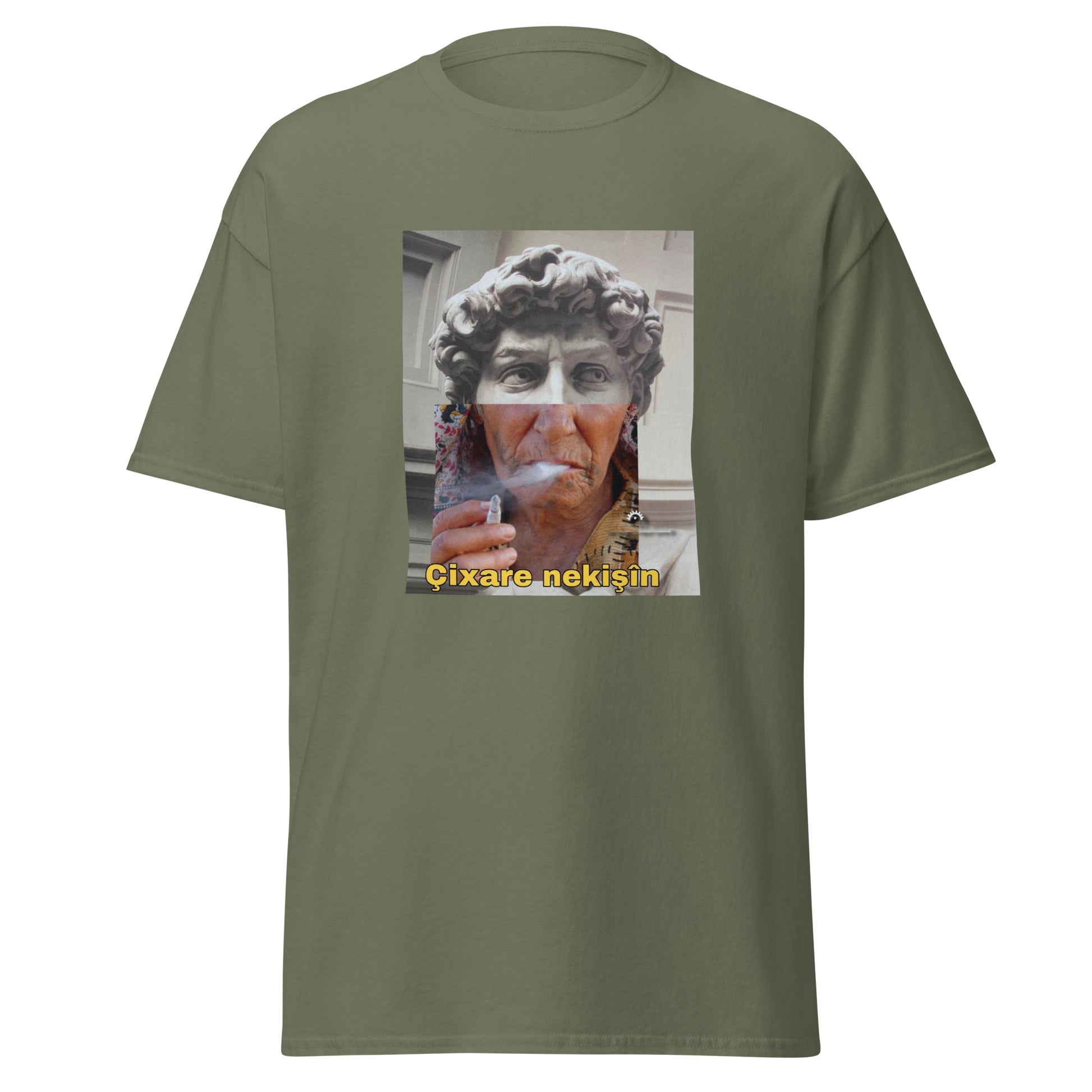 Cixare Nekisin T-Shirt | Kurdish Statement Classic Unisex Tee - Kurdish Identity T-Shirt | MarsoniPrint