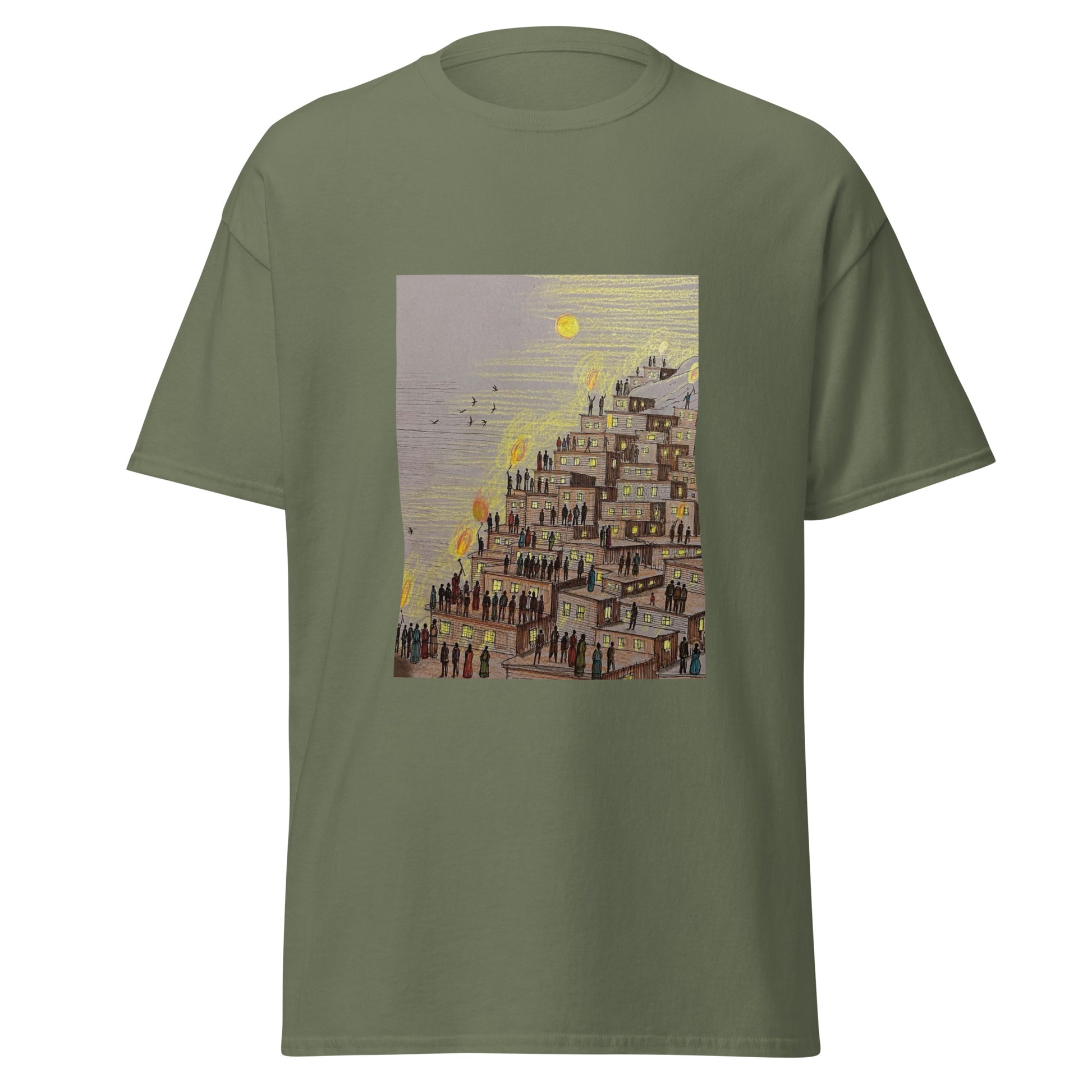 Kurdish Village T-Shirt | Kurdish Heritage Unisex Tee - Kurdish Identity T-Shirt | MarsoniPrint