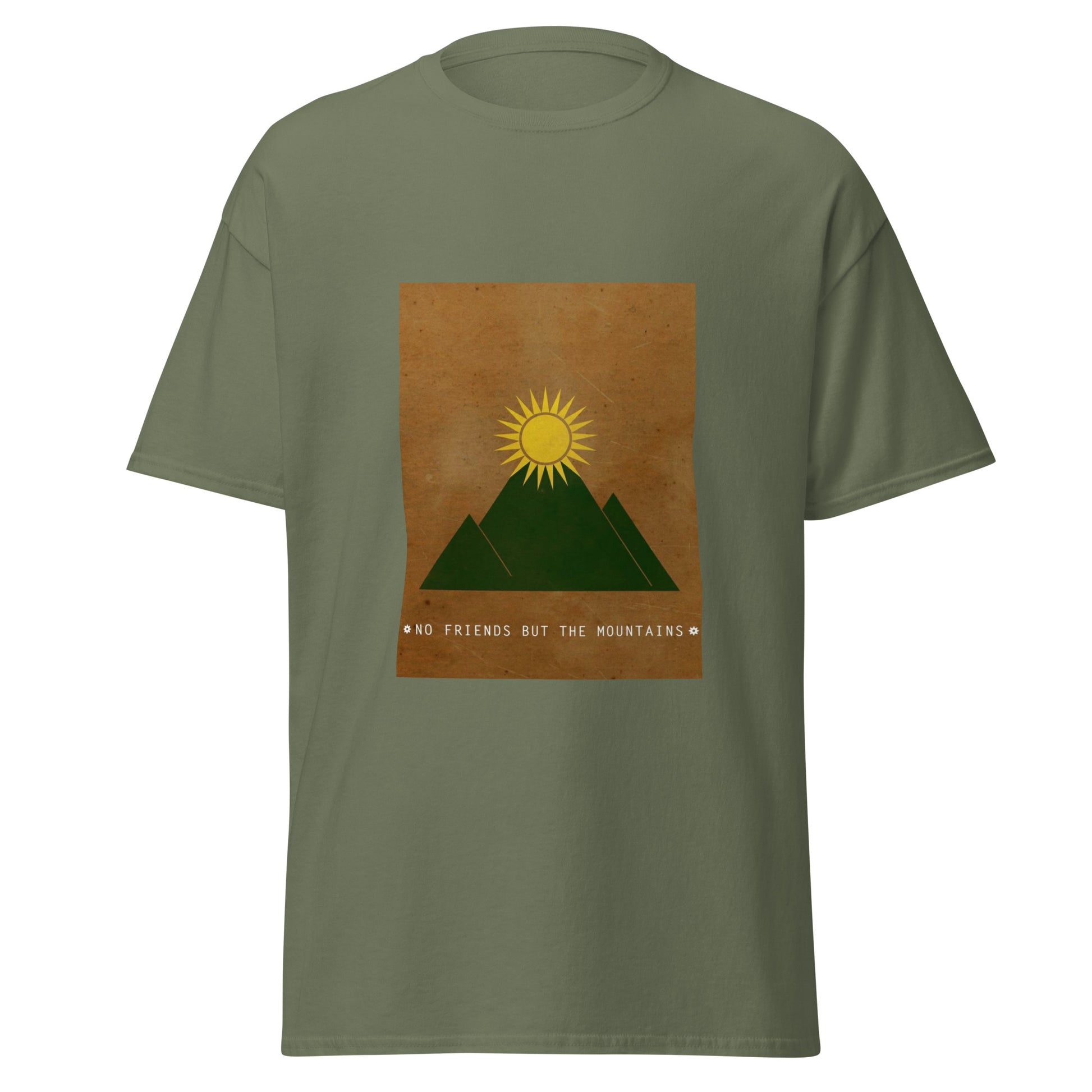 Kurdistan Mountains T-Shirt | Special Design | Kurdish Unisex Tee - Kurdish Identity T-Shirt | MarsoniPrint