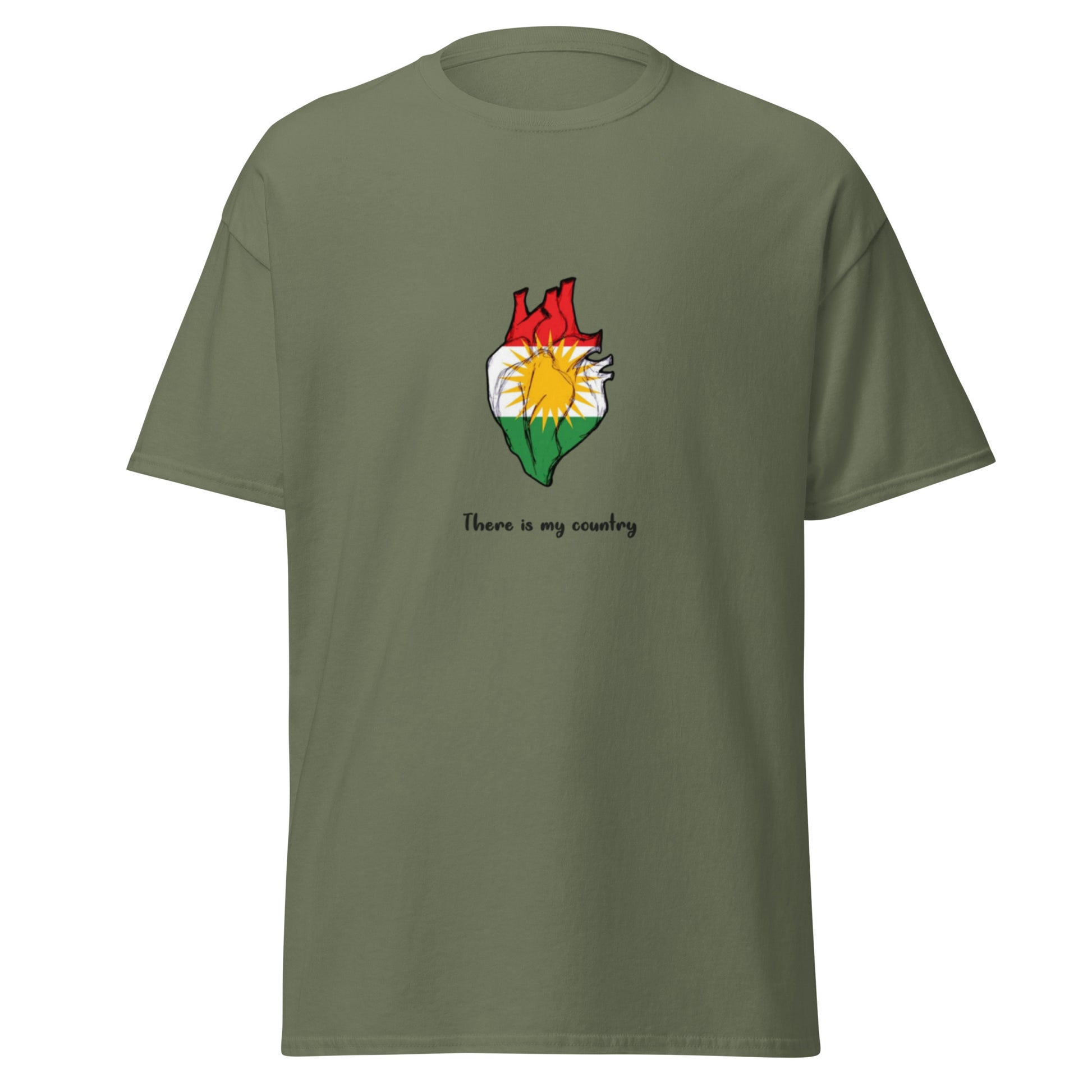 Kurdistan T-Shirt | Kurdish Identity Unisex Classic Tee - Kurdish Identity T-Shirt | MarsoniPrint