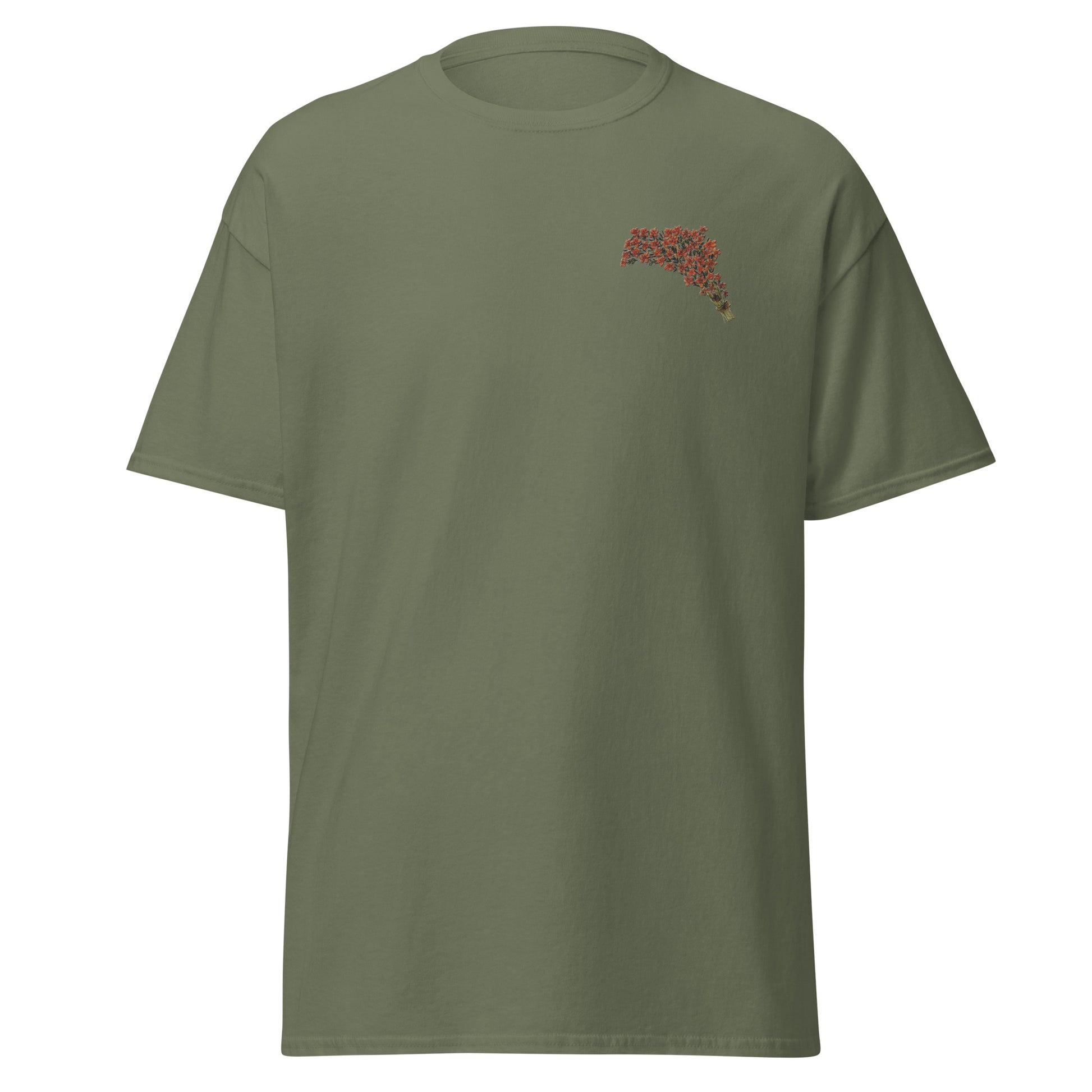 Kurdistan Mountains Flowers T-Shirt | Berivan Kurdish Tee - Kurdish Identity T-Shirt | MarsoniPrint