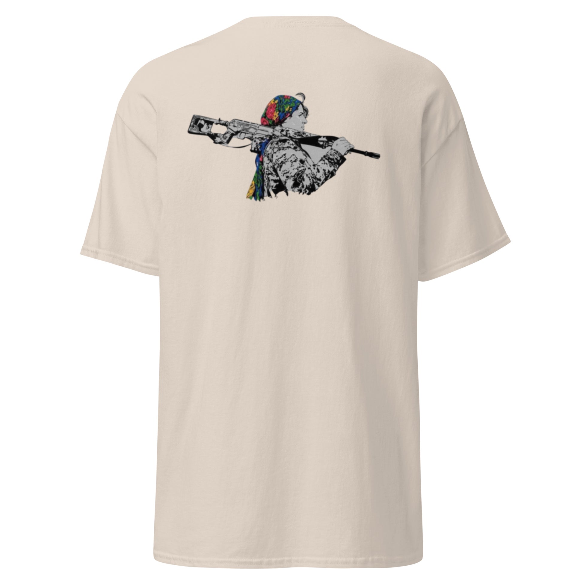 Kurdistan Gerilla T-Shirt | Kurdish Warrior Unisex Tee - Kurdish Identity T-Shirt | MarsoniPrint