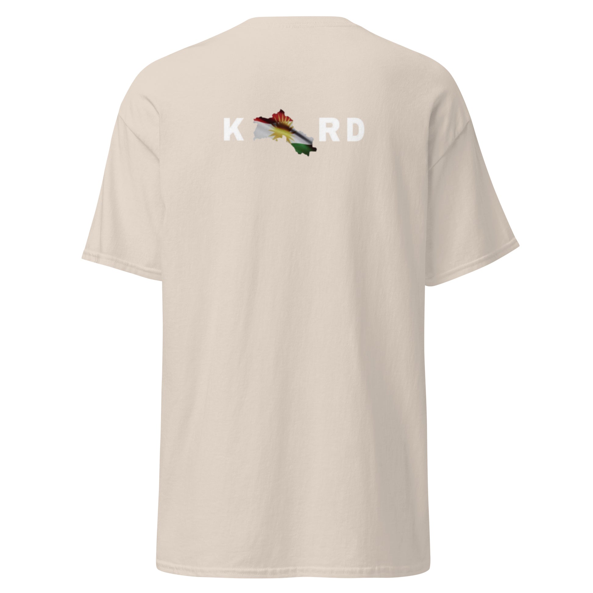 Kurd T-Shirt | Back Side Printing | Kurdish Unisex Tee - Kurdish Identity T-Shirt | MarsoniPrint
