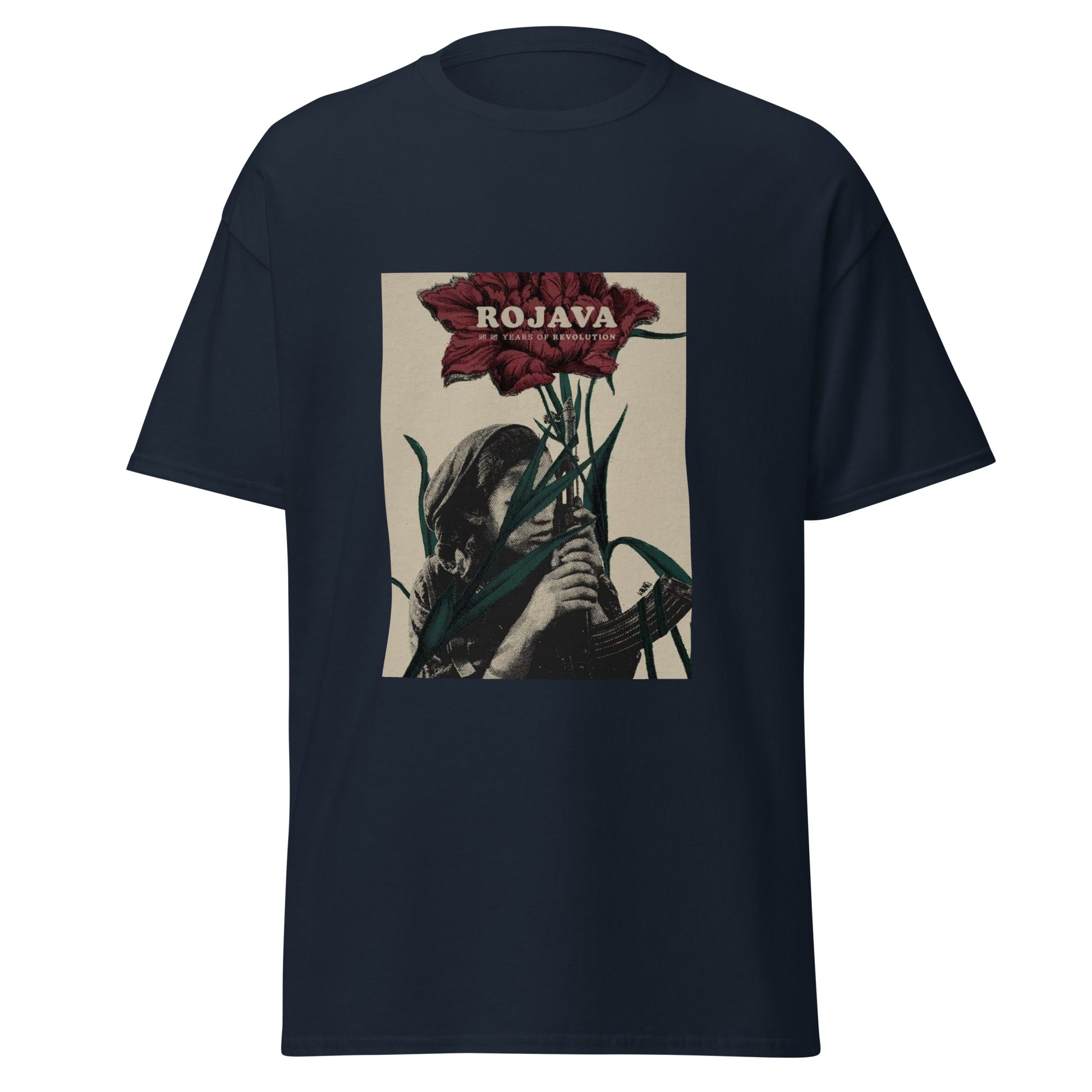 Rojava T-Shirt | Kurdish Revolution Unisex Tee - Kurdish Identity T-Shirt | MarsoniPrint