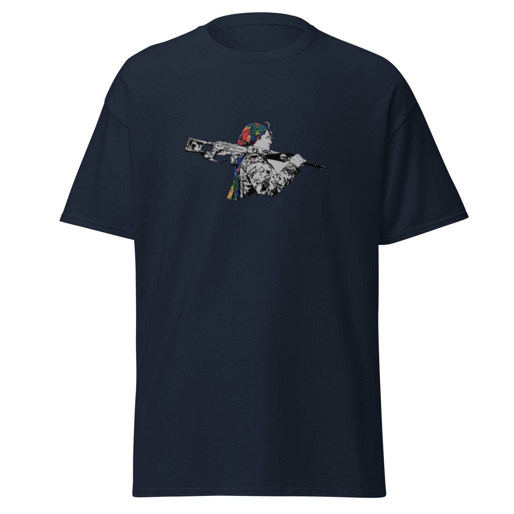 Kurdish Warrior Woman Gerilla T-Shirt | Kurdish Unisex Tee - Kurdish Identity T-Shirt | MarsoniPrint