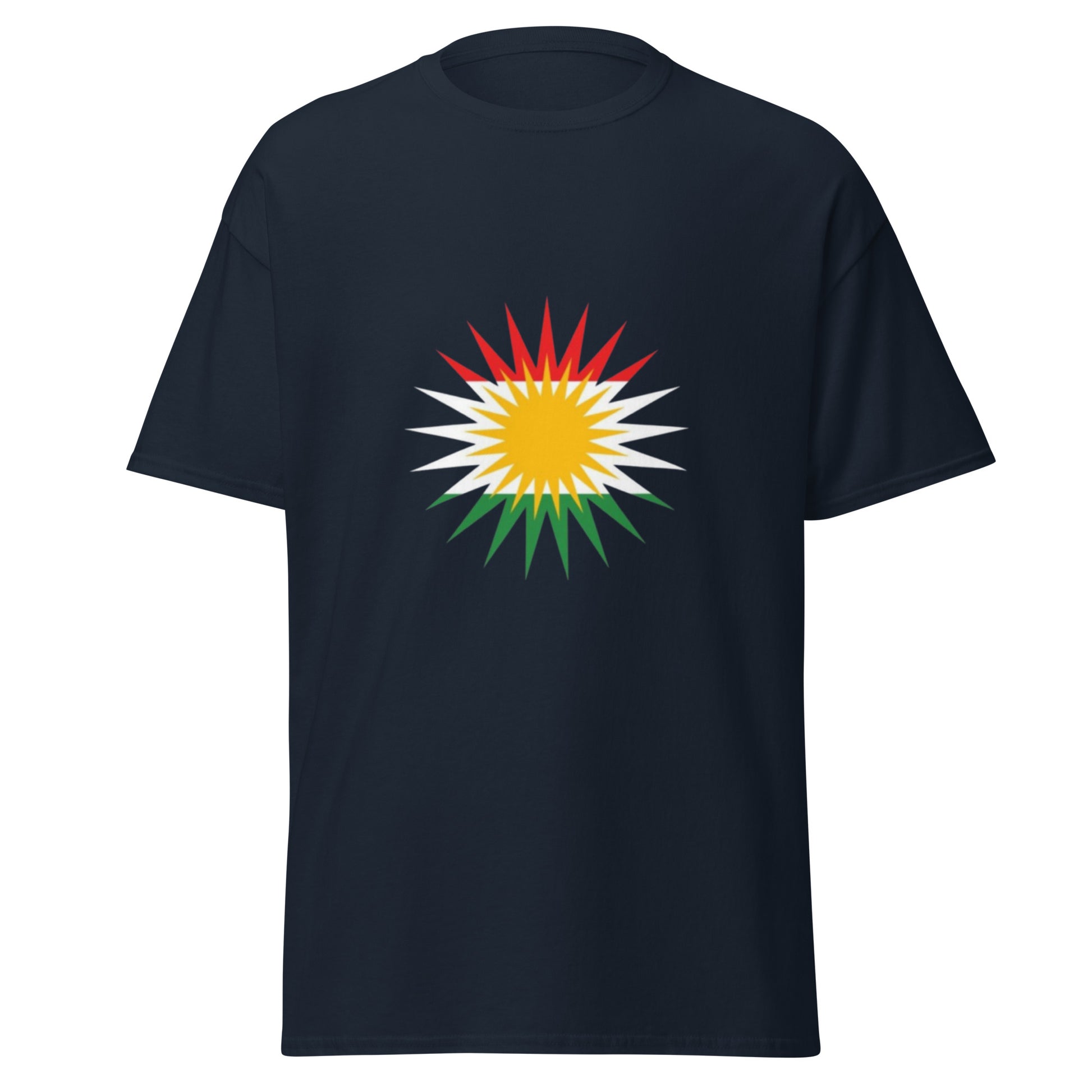 Roj Kurdistan Flag T-Shirt | Kurdish Unisex Tee - Kurdish Identity T-Shirt | MarsoniPrint