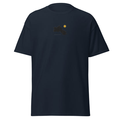 Kurdistan Map T-Shirt, Embroidered Classic Tee, MarsoniPrint - Kurdish Identity T-Shirt | MarsoniPrint