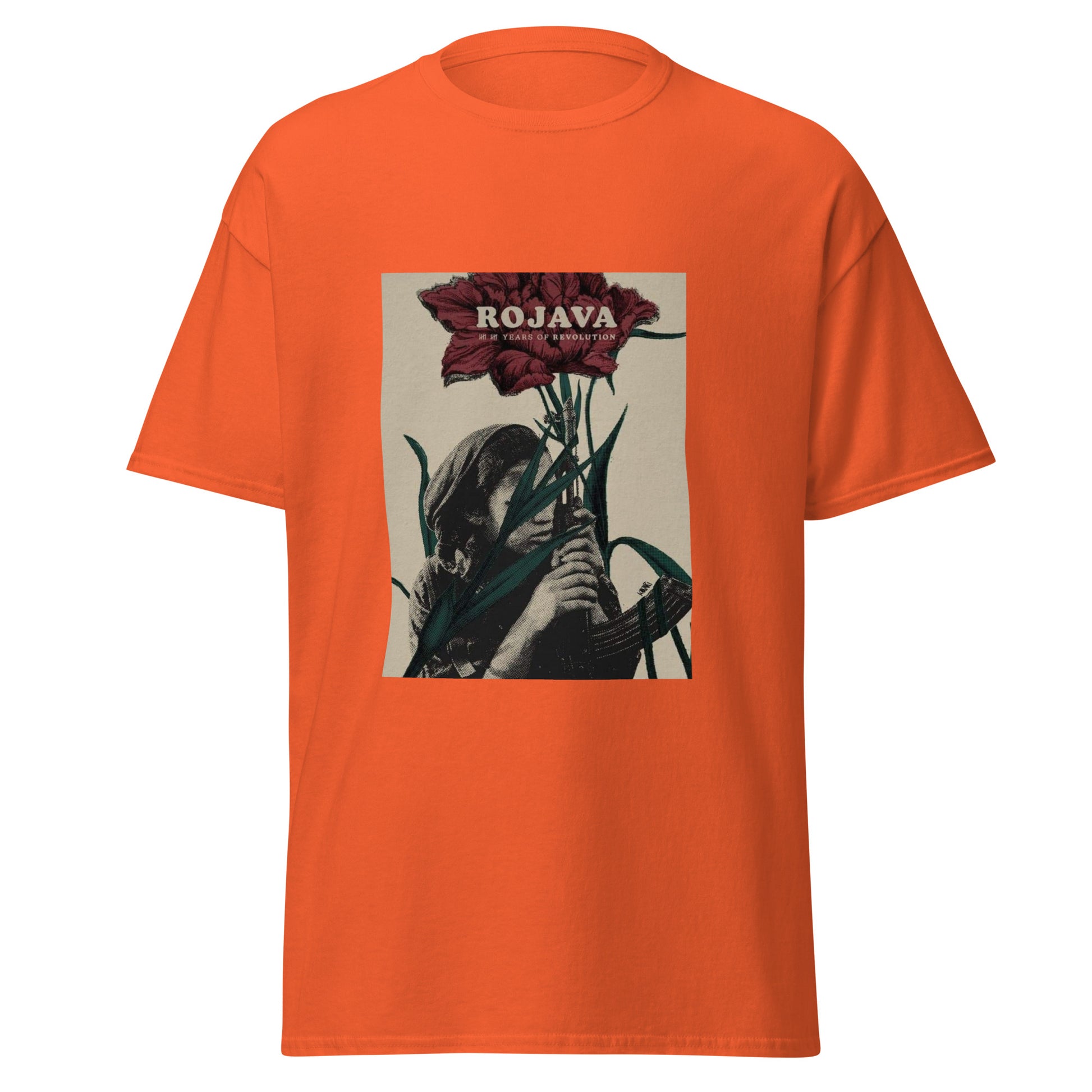 Rojava T-Shirt | Kurdish Revolution Unisex Tee - Kurdish Identity T-Shirt | MarsoniPrint