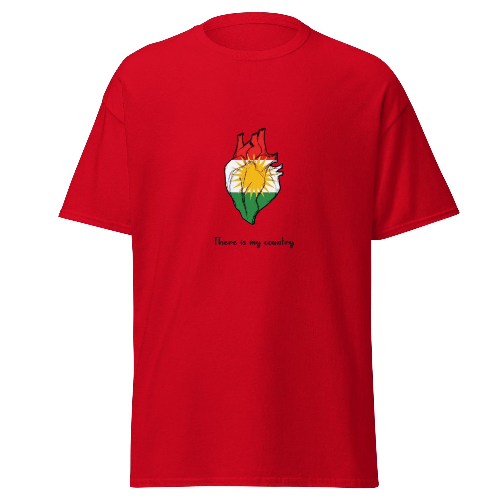 Kurdistan T-Shirt | Kurdish Identity Unisex Classic Tee - Kurdish Identity T-Shirt | MarsoniPrint