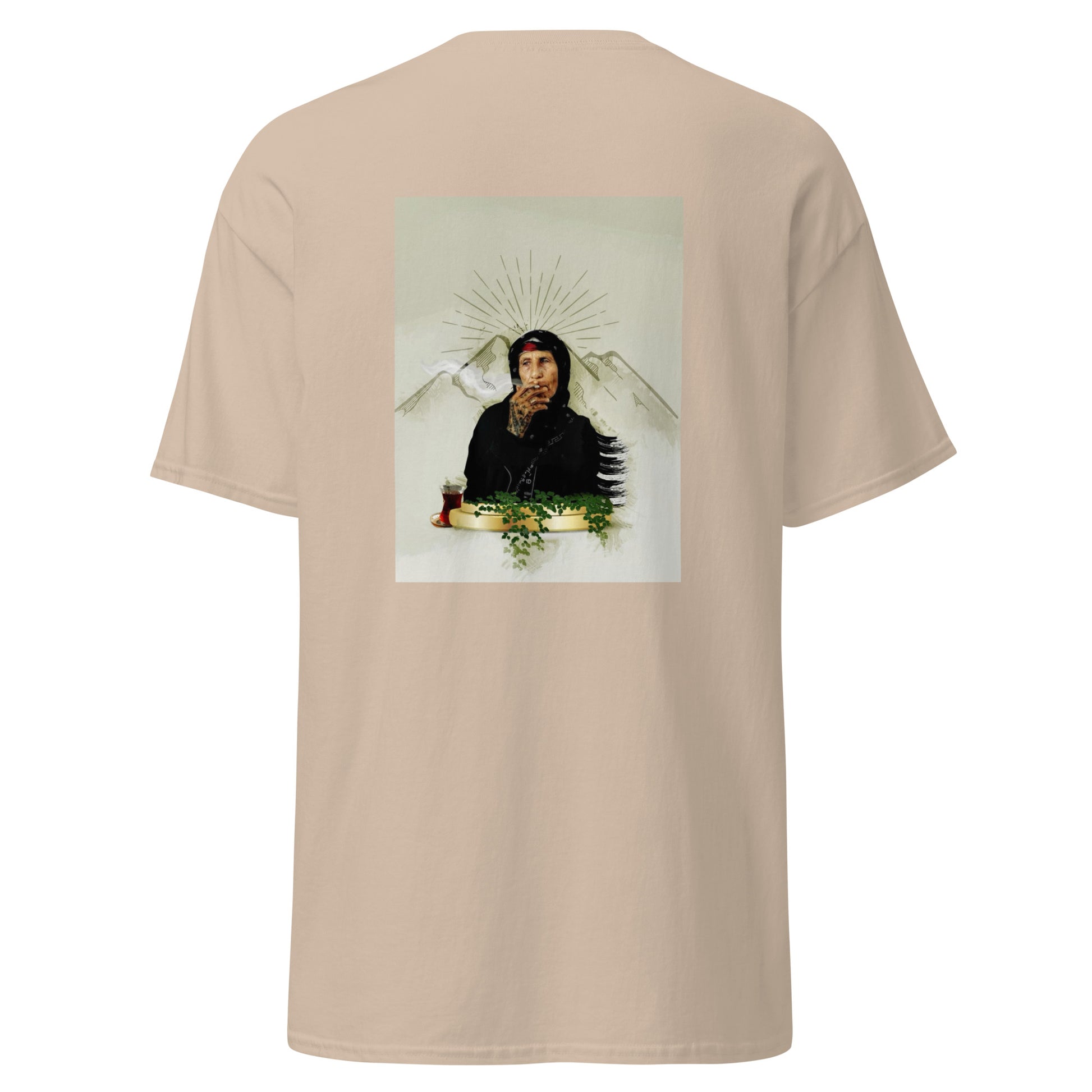 Old Kurdish Women T-Shirt | Kurdish Heritage Unisex Tee - Kurdish Identity T-Shirt | MarsoniPrint
