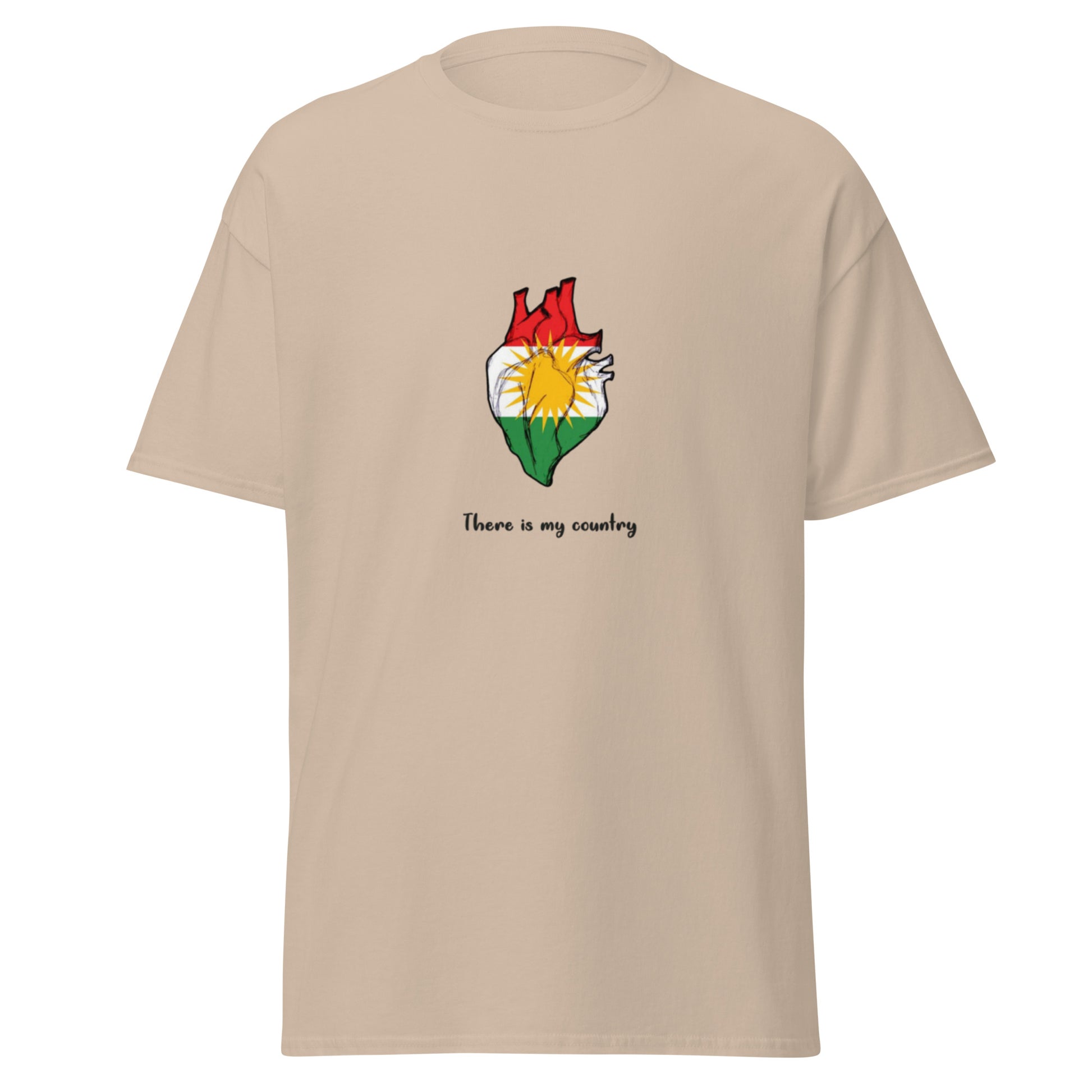 Kurdistan T-Shirt | Kurdish Identity Unisex Classic Tee - Kurdish Identity T-Shirt | MarsoniPrint