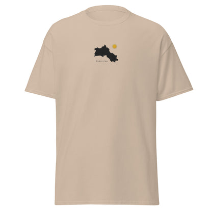Kurdistan Map T-Shirt, Embroidered Classic Tee, MarsoniPrint - Kurdish Identity T-Shirt | MarsoniPrint