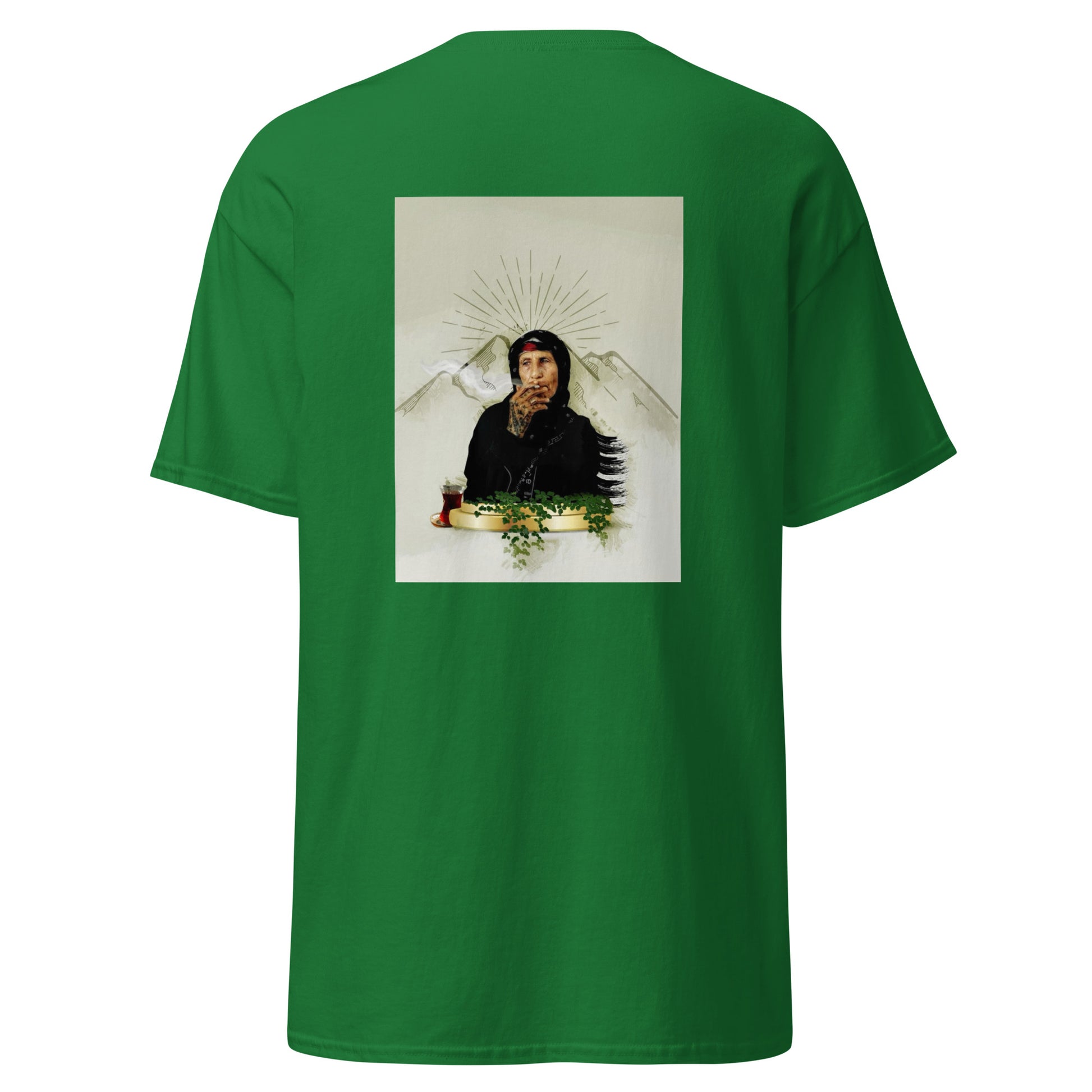 Old Kurdish Women T-Shirt | Kurdish Heritage Unisex Tee - Kurdish Identity T-Shirt | MarsoniPrint