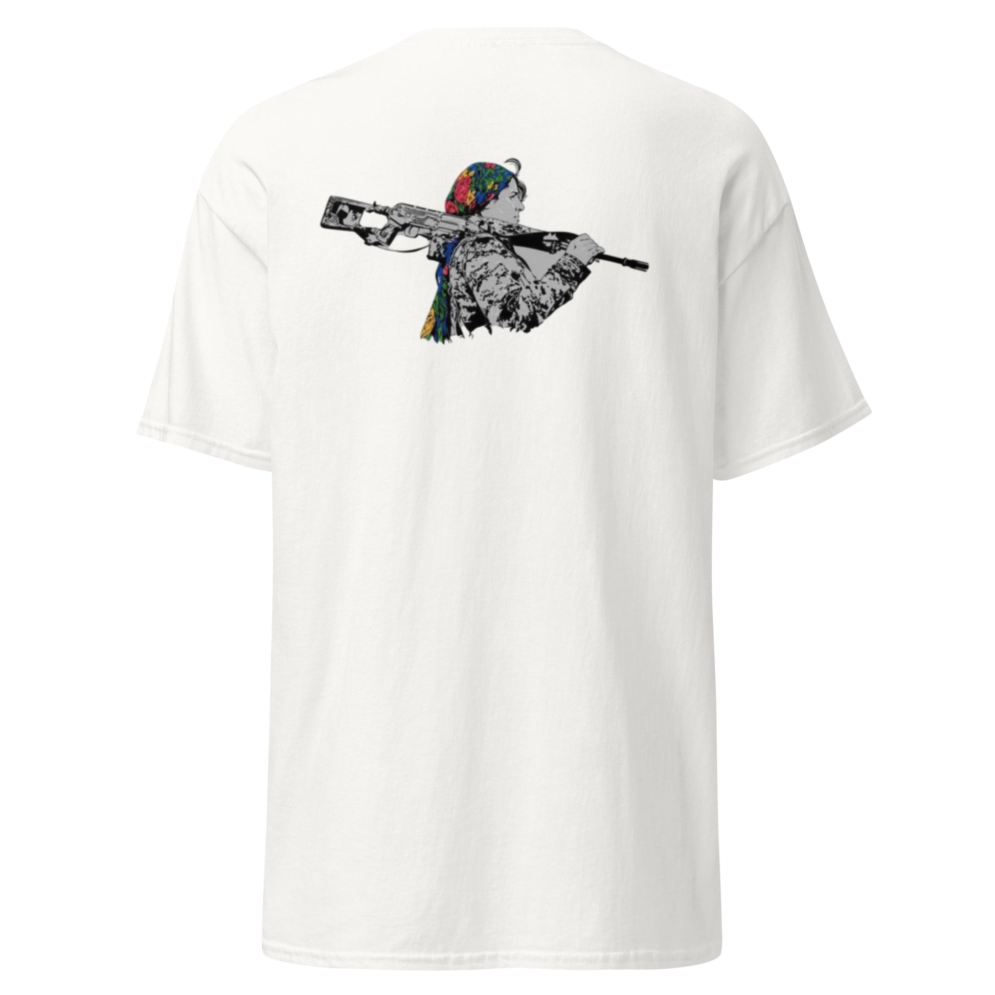 Kurdistan Gerilla T-Shirt | Kurdish Warrior Unisex Tee - Kurdish Identity T-Shirt | MarsoniPrint