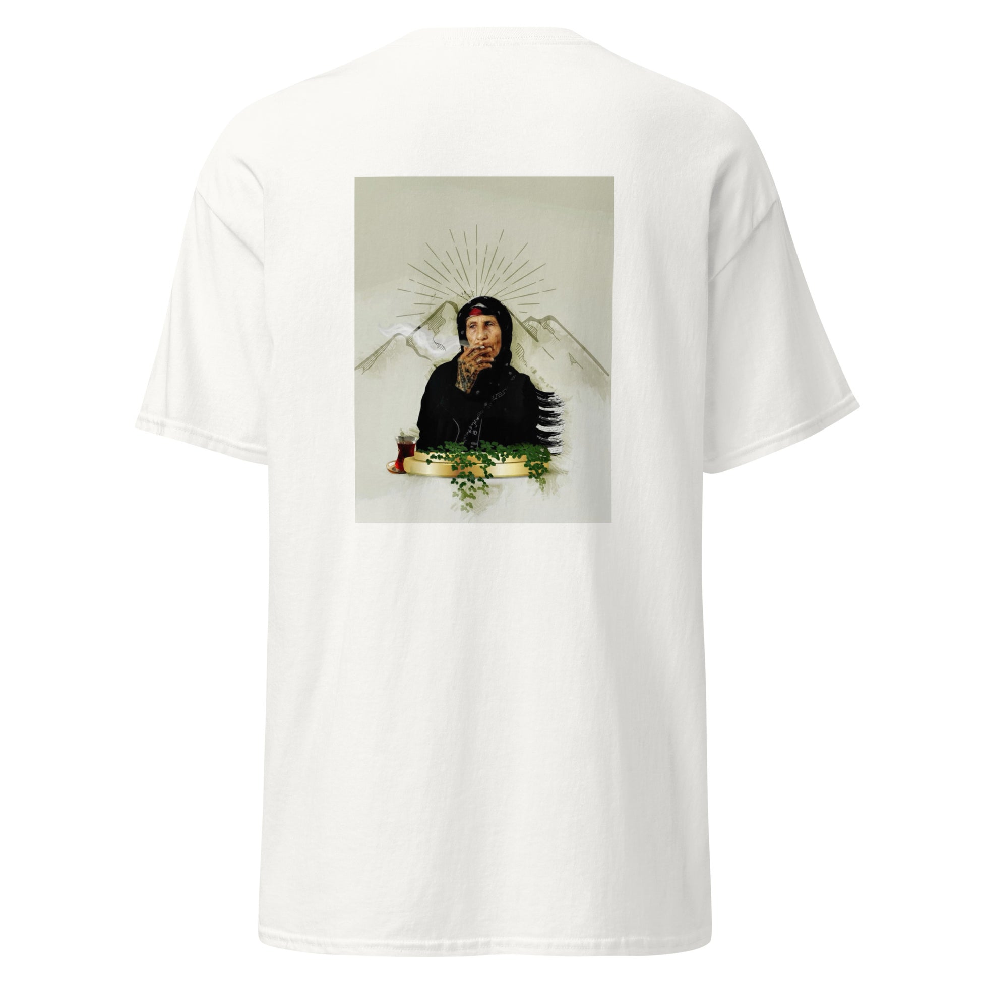 Old Kurdish Women T-Shirt | Kurdish Heritage Unisex Tee - Kurdish Identity T-Shirt | MarsoniPrint