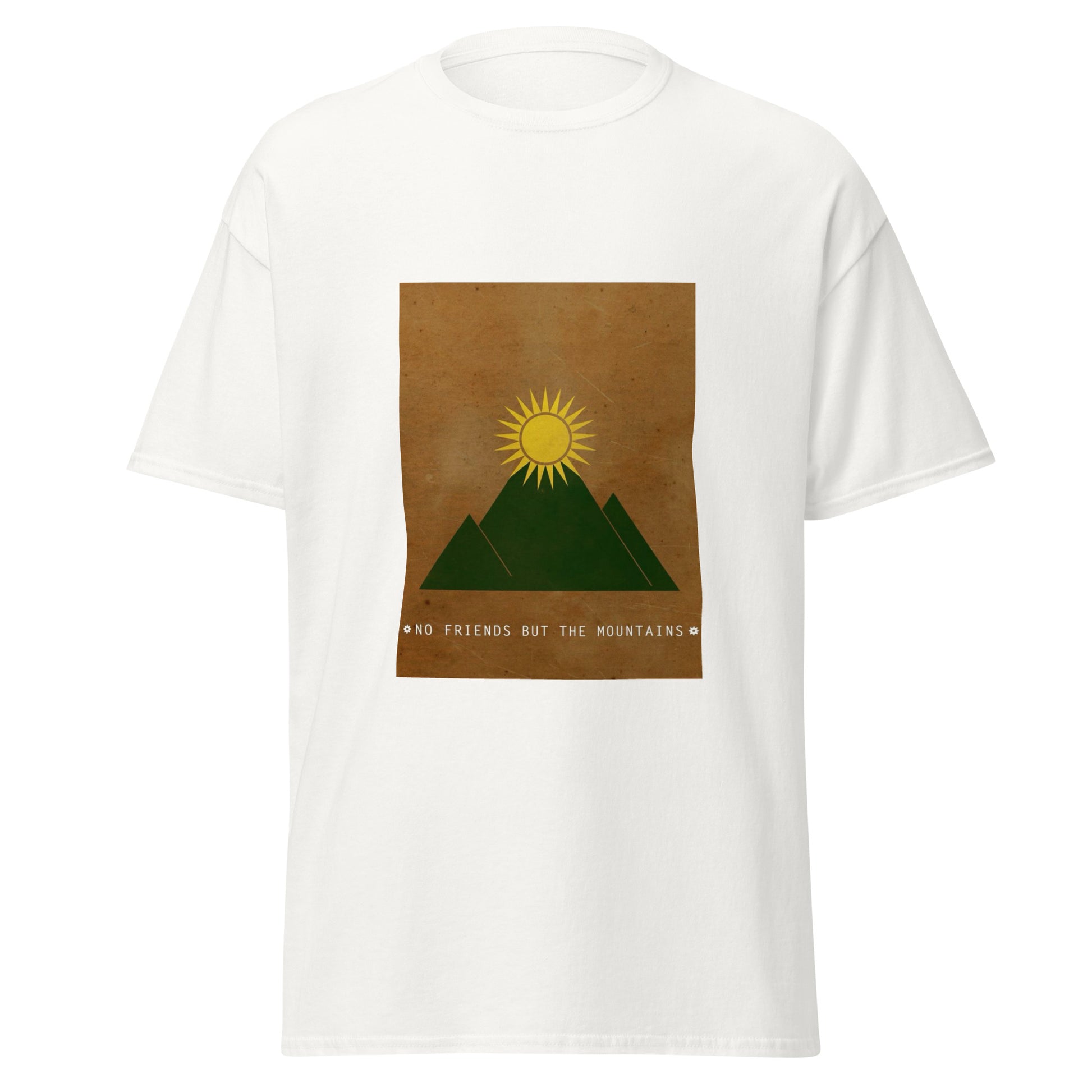 Kurdistan Mountains T-Shirt | Special Design | Kurdish Unisex Tee - Kurdish Identity T-Shirt | MarsoniPrint