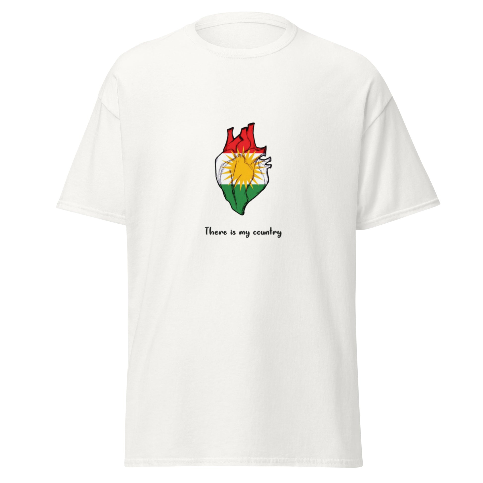 Kurdistan T-Shirt | Kurdish Identity Unisex Classic Tee - Kurdish Identity T-Shirt | MarsoniPrint