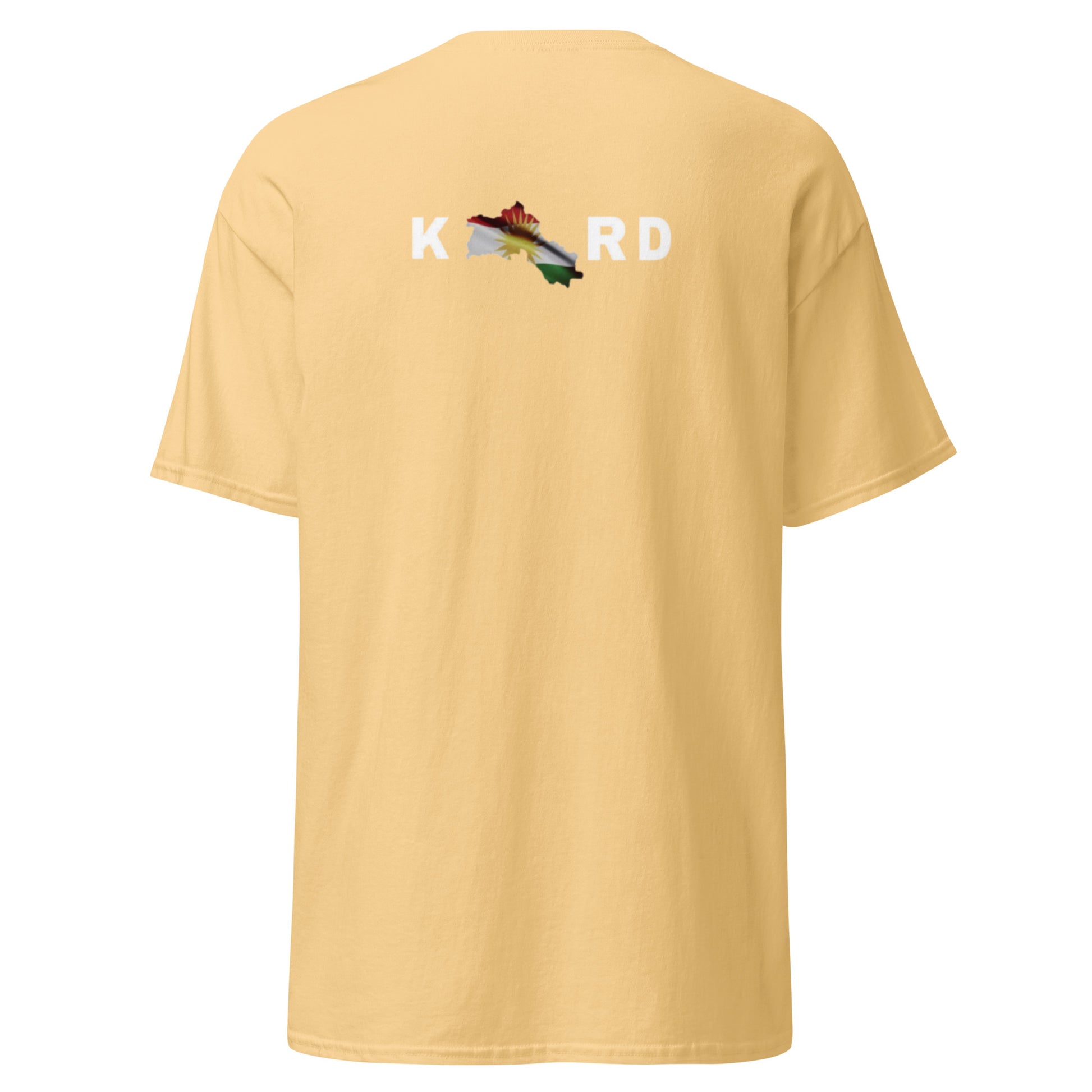 Kurd T-Shirt | Back Side Printing | Kurdish Unisex Tee - Kurdish Identity T-Shirt | MarsoniPrint