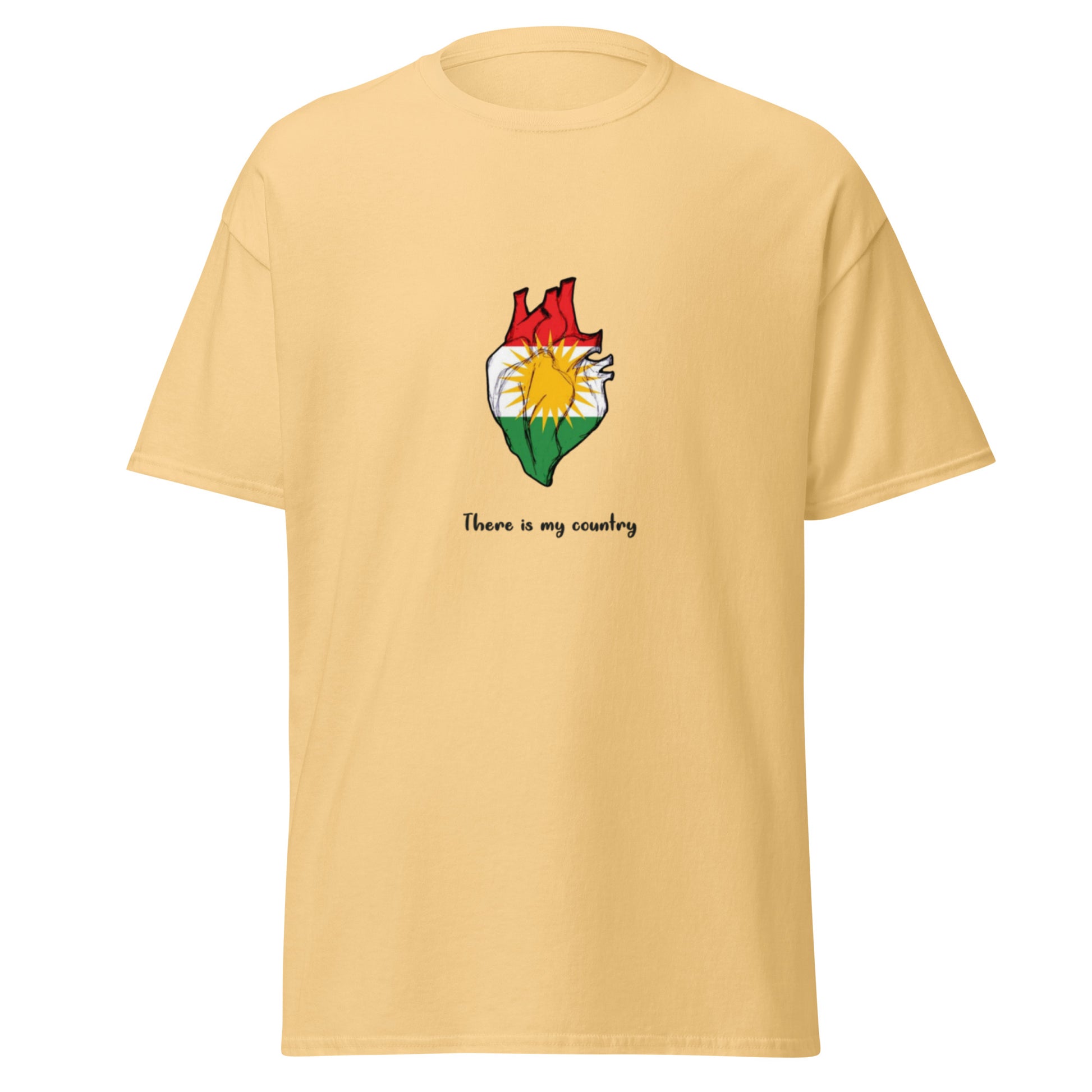 Kurdistan T-Shirt | Kurdish Identity Unisex Classic Tee - Kurdish Identity T-Shirt | MarsoniPrint